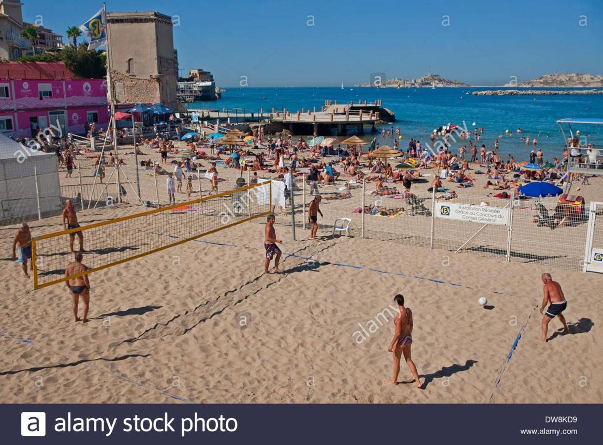 T1 Moderne Plage Des Catalans Marsilia Exterior foto