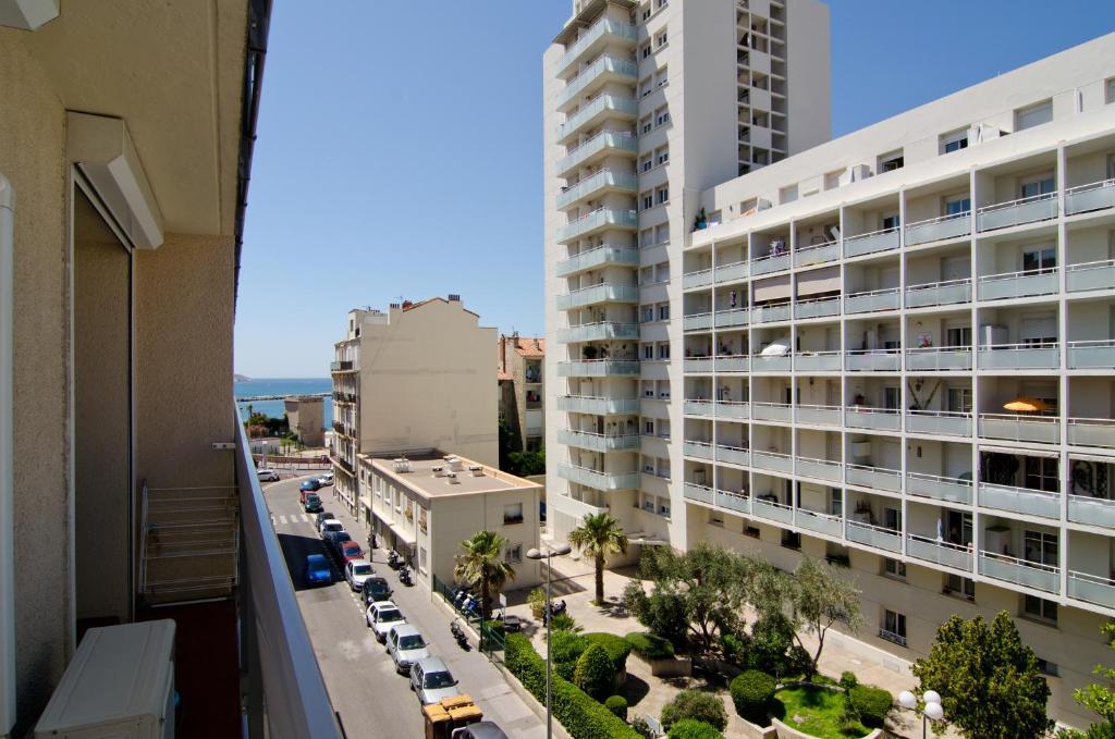 T1 Moderne Plage Des Catalans Marsilia Exterior foto